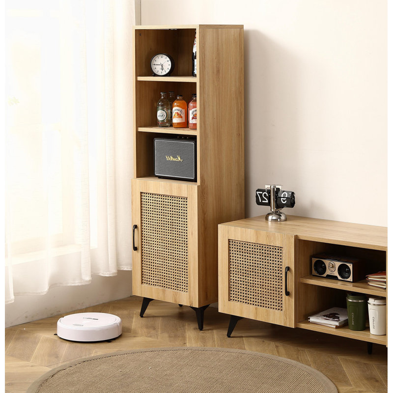 Entryway Cabinet Slim Cabinet Accent Cabinet Tall Storage Cabinet Living Room Side Cabinet